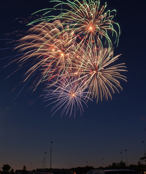 Fireworks Andover Fun Fest Bev Berard