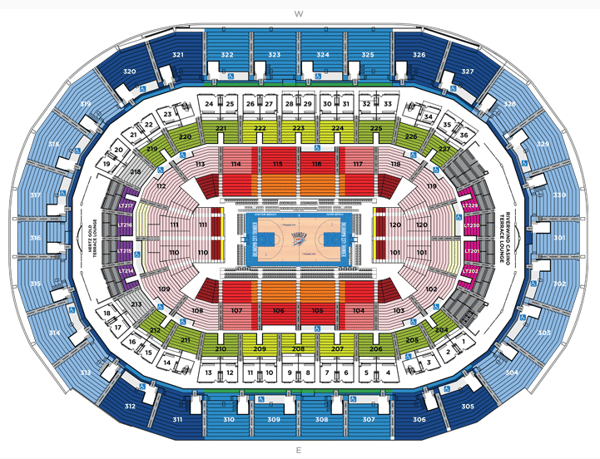 Seniors at Target Center