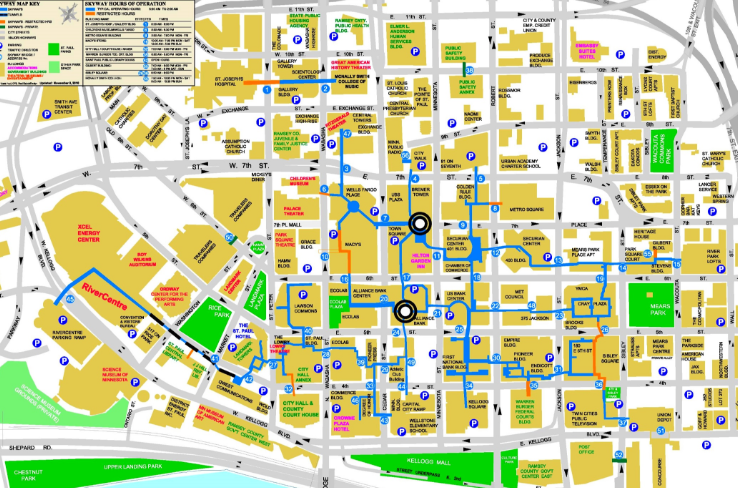 How to get to Xcel Energy Center in St. Paul by Bus or Light Rail?